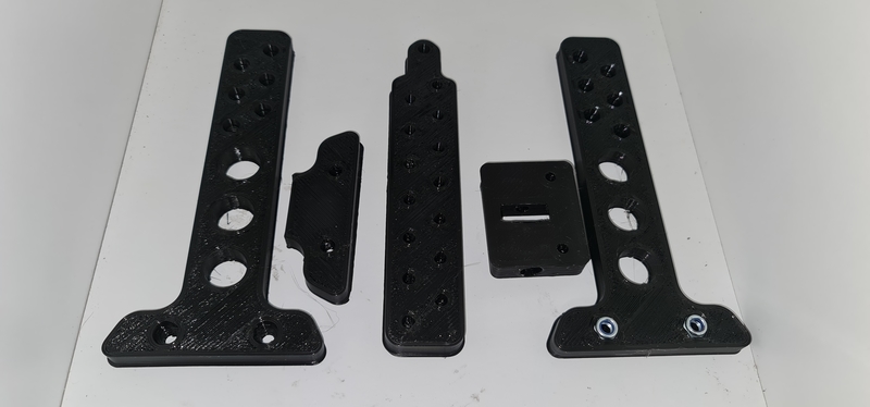 GT Omega Titan pedal tray flex elimination kit