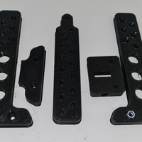 GT Omega Titan pedal tray flex elimination kit - Thumbnail 2
