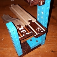 Wooden railway PrintAblok bridge system - Thumbnail 2