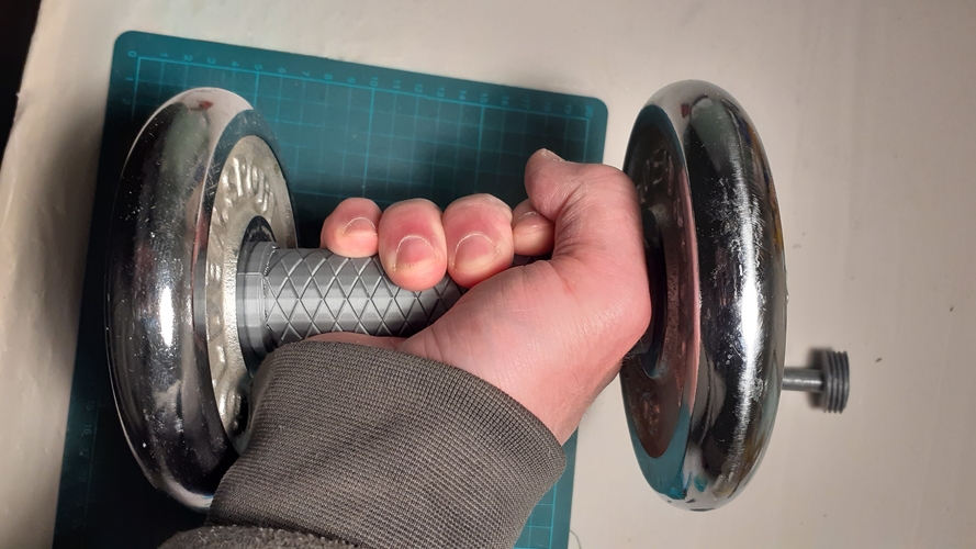 Dumbbell handle 3kg 3D Print 475292