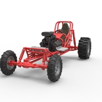 Diecast Mud dragster Scale 1 to 25 - Thumbnail 3