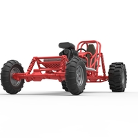 Diecast Mud dragster Scale 1 to 25 - Thumbnail 4