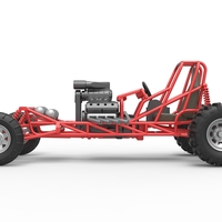 Diecast Mud dragster Scale 1 to 25 - Thumbnail 7