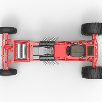 Diecast Mud dragster Scale 1 to 25 - Thumbnail 9