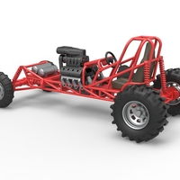 Diecast Mud dragster Scale 1 to 25 - Thumbnail 10