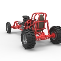 Diecast Mud dragster Scale 1 to 25 - Thumbnail 11