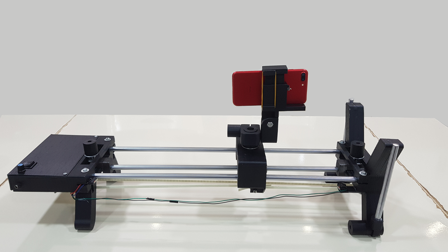 Camera Slider With Object Tracking- NO Arduino or Coding Needed 3D Print 475337