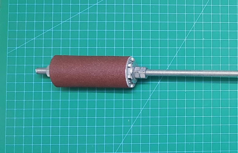 Tool For Sanding The Inside Of The Pipe 3D Print 475475