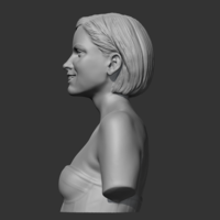 Emma Watson 3D print model - Thumbnail 6