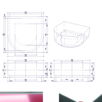 LEGO Half Circle Round Flat Tile - 1X1 - Thumbnail 3