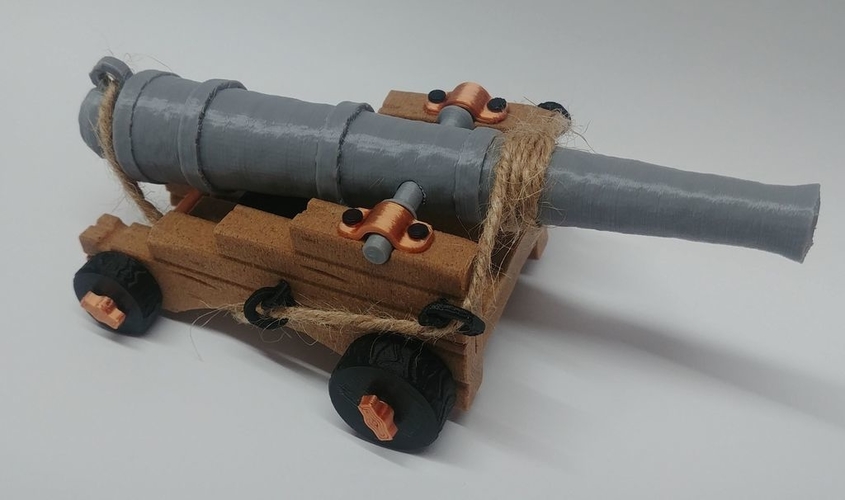 12 Pound Cannon 3D Print 475580