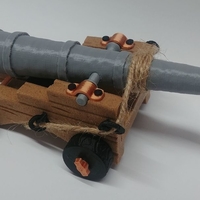 Small 12 Pound Cannon 3D Printing 475580