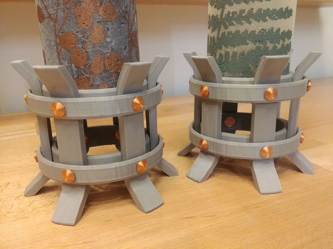 Medieval Candle Holder 3D Print 475585