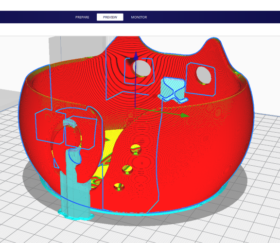 Yarn bowl Kitty 3D Print 475592