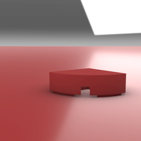 LEGO Quarter Circle Round Flat Tile 1X1 - Thumbnail 1