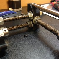 Prusa i3 Offset Y Corners for 3/8" threaded Rod  - Thumbnail 3
