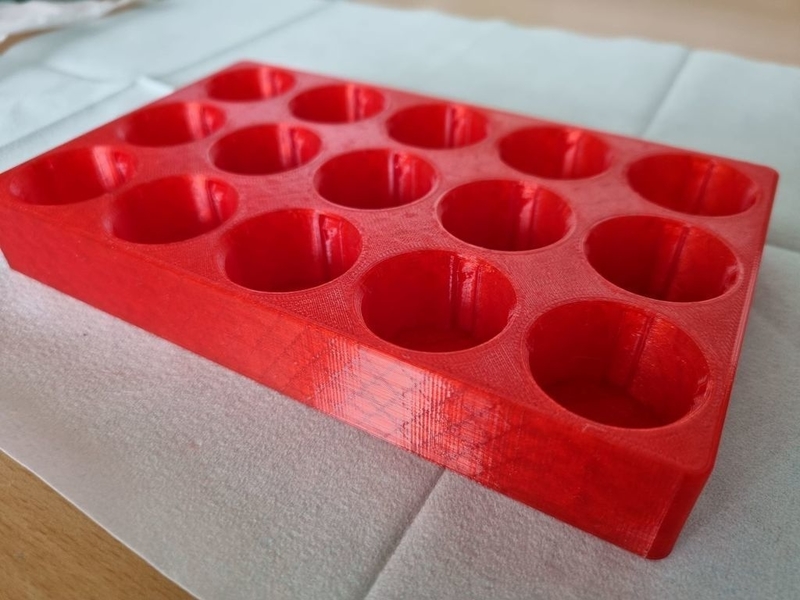 Sample Bottle Holder (with Clips)