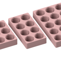 Sample Bottle Holder (with Clips) - Thumbnail 3