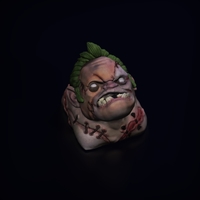 Small KEYCAP DOTA 2 PUDGE 3D Printing 475667