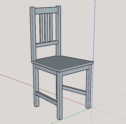 Ikea Chair 3D Print 475726