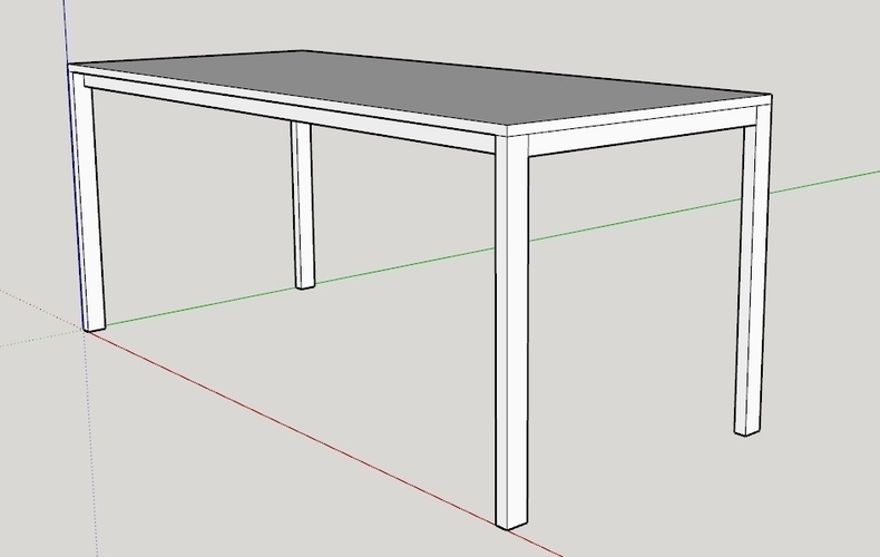 Ikea Table 3D Print 475727