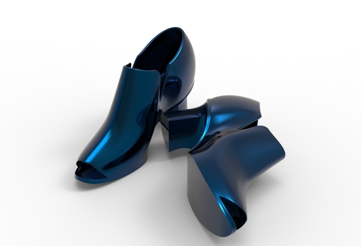 high hill shoes 3D Print 475736