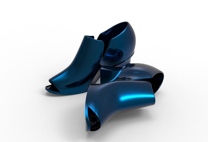 high hill shoes 3D Print 475737