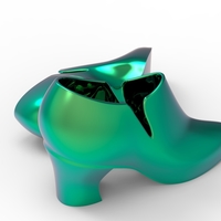 high hill shoes - Thumbnail 4