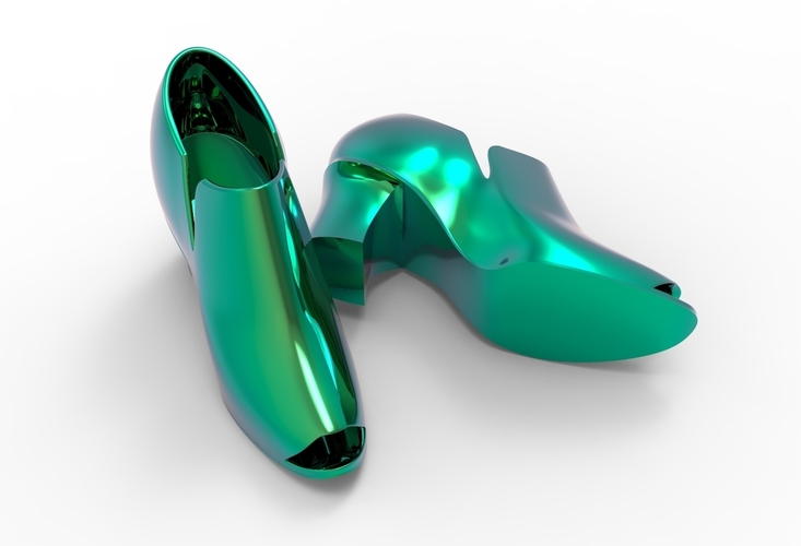 high hill shoes 3D Print 475740