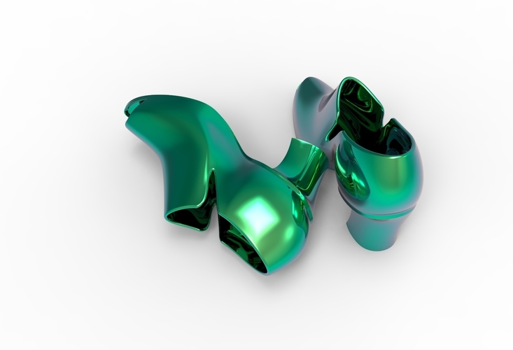 high hill shoes 3D Print 475741