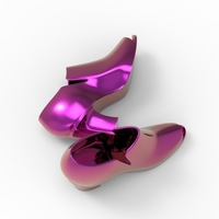 high hill shoes - Thumbnail 8