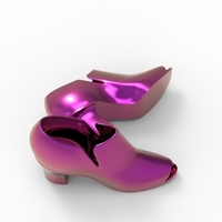 high hill shoes - Thumbnail 9