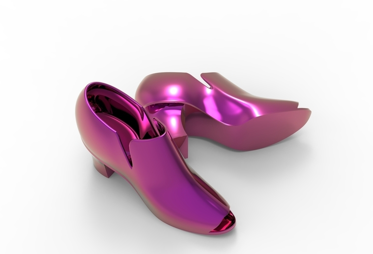 high hill shoes 3D Print 475744