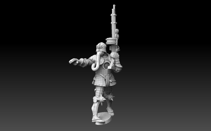 Steampunk Musketeers 3D Print 475826