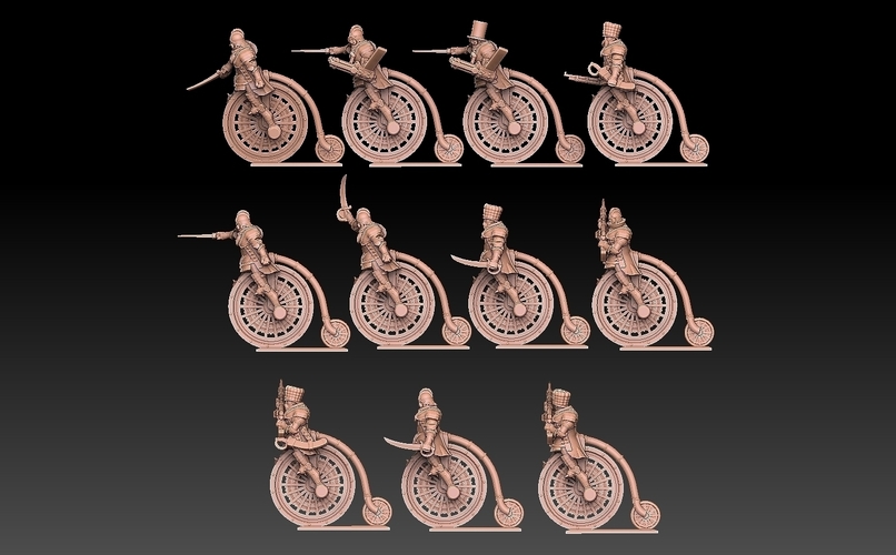 Wheeled Hussars 3D Print 475841