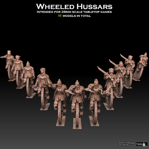 Wheeled Hussars 3D Print 475843