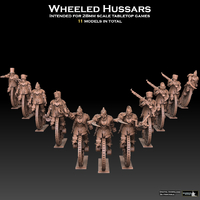 Small Wheeled Hussars 3D Printing 475843