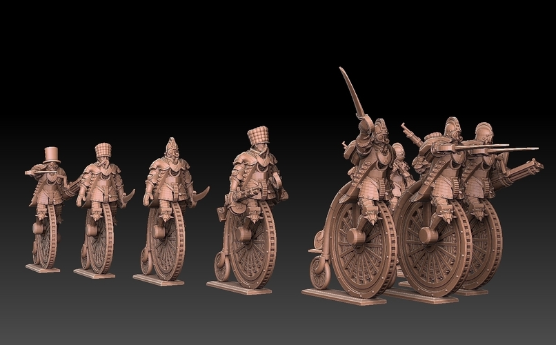 Wheeled Hussars 3D Print 475852