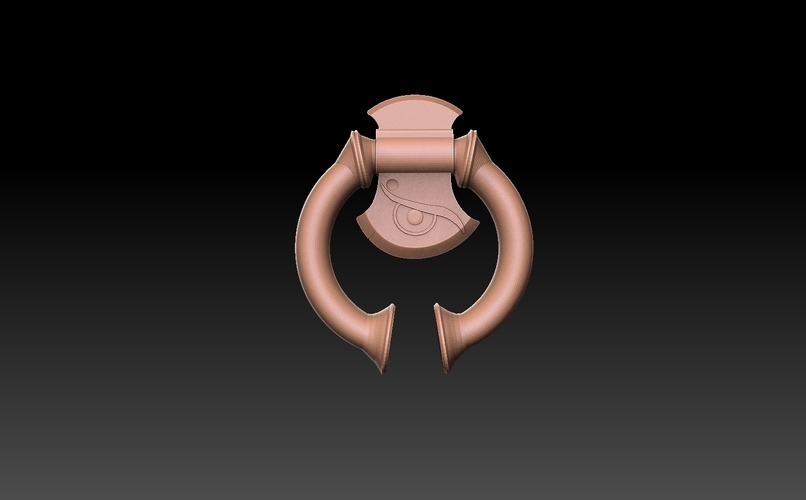 Gothic Door Knocker 3D Print 475863