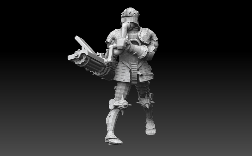 Steampunk Gunners 3D Print 475885
