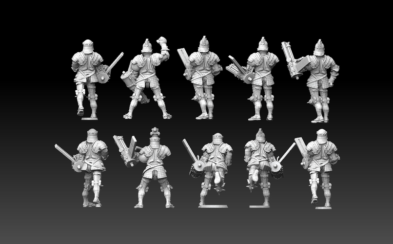 Steampunk Gunners 3D Print 475890