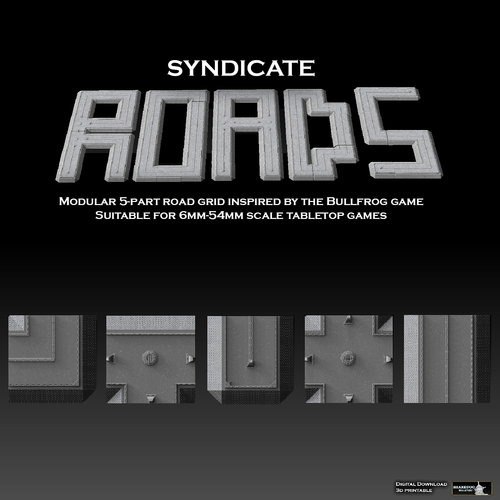 Syndicate Roads 3D Print 475930