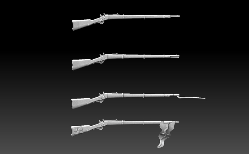 Swedish Peacetime Firearms 1815-2021 3D Print 475977