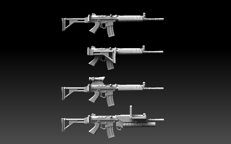 Swedish Peacetime Firearms 1815-2021 3D Print 475980