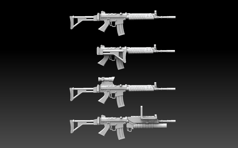 Swedish Peacetime Firearms 1815-2021 3D Print 475982