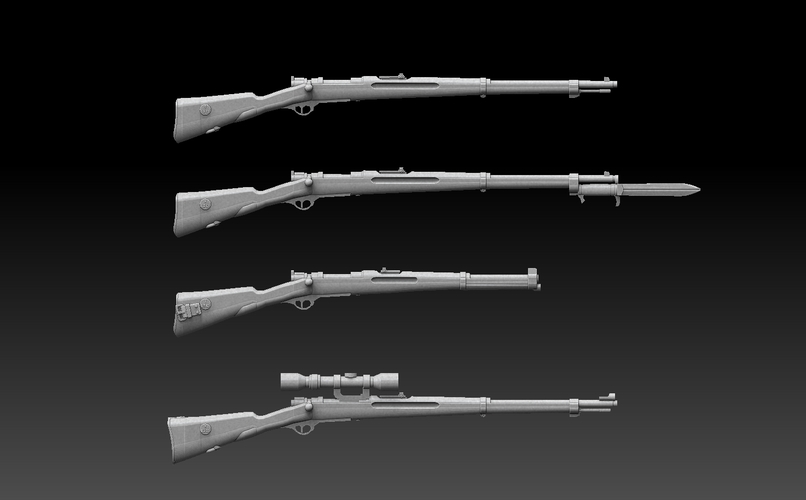 Swedish Peacetime Firearms 1815-2021 3D Print 475987