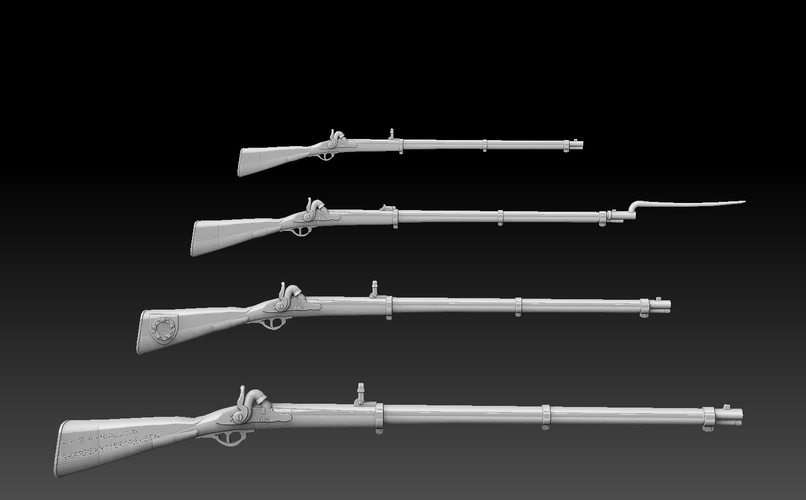 Swedish Peacetime Firearms 1815-2021 3D Print 475989