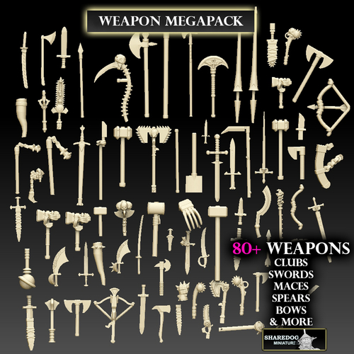 Weapon Megapack 3D Print 475991