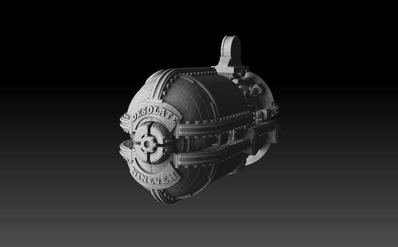 Titan Cannon 3D Print 476016