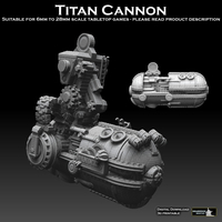 Small Titan Cannon 3D Printing 476017